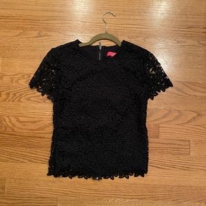 Black Lace Top